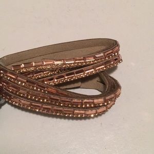 Rose gold Wrap bracelet